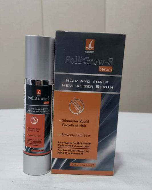 Folligrow-S Serum is an advanced anti-hair loss treatment