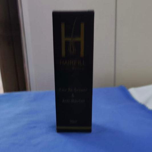 hair with HairFill Hair Regrower Serum