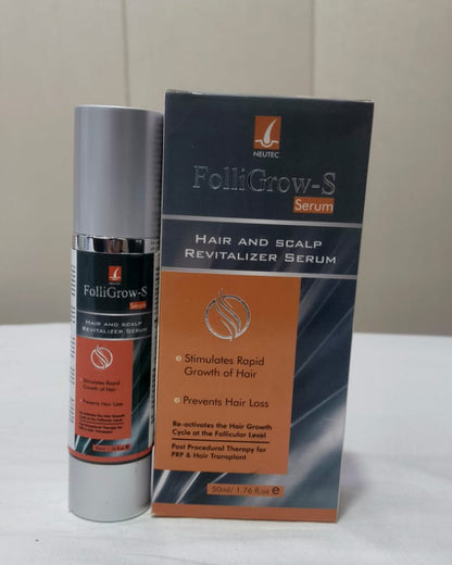 Folligrow-S Serum is an advanced anti-hair loss treatment