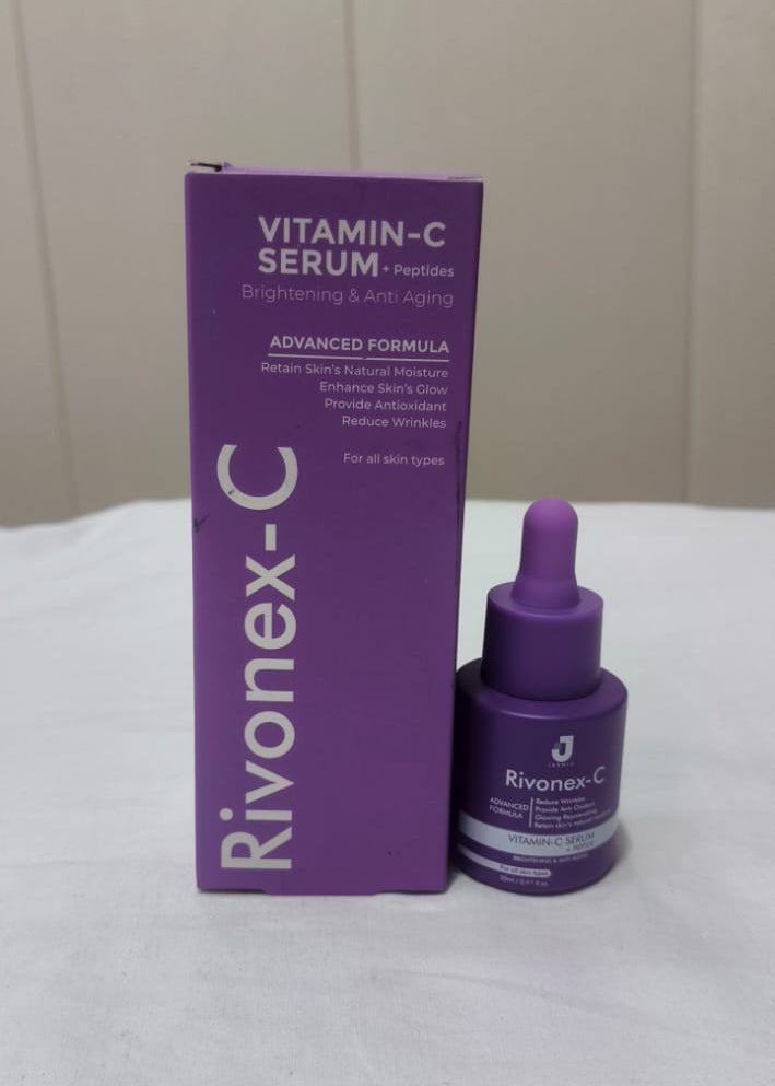 Rivonex-C Vitamin C Serum + Peptides Cream