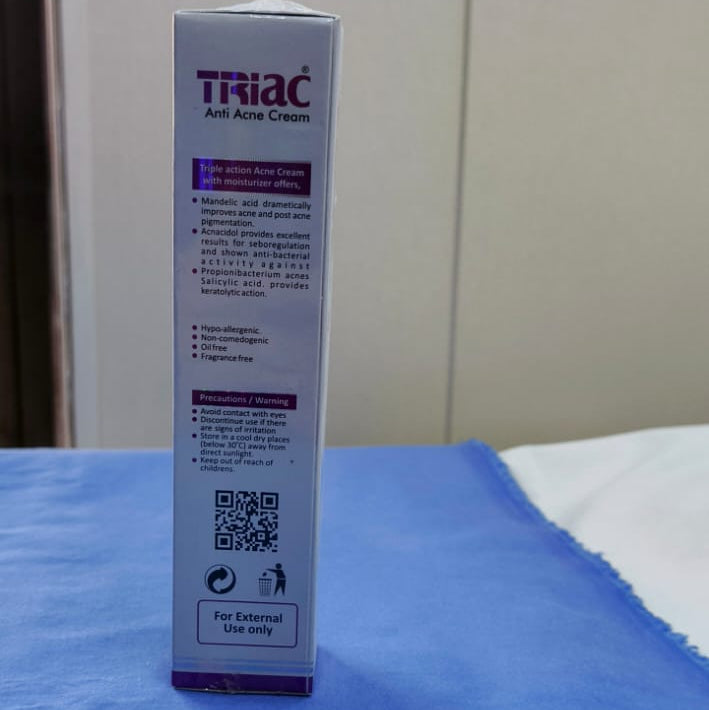 Triac Anti Acne Cream For Skin