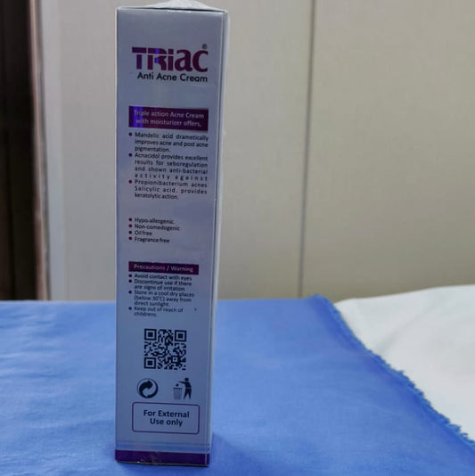 Triac Anti Acne Cream For Skin