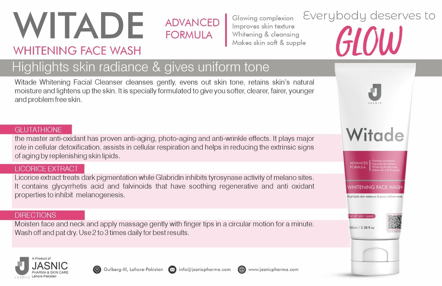Witade Whitening Cream Use For Skin