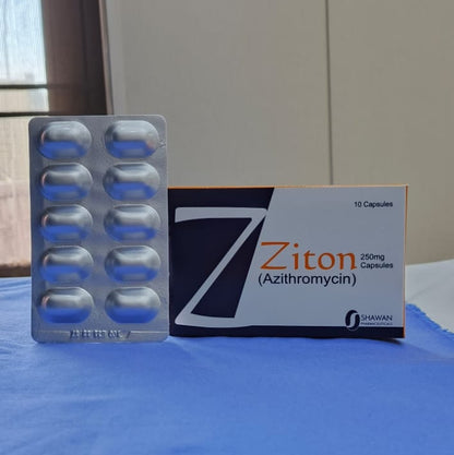 Ziton Capsules 250mg contain Azithromycin