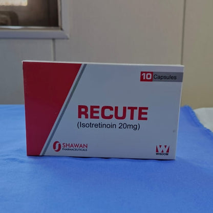 Recute Capsule (Isotretinoin 20 mg)
