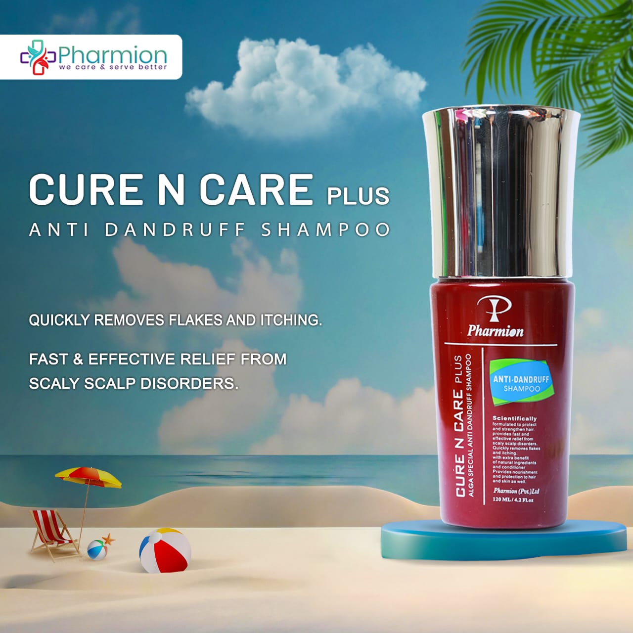 Cure N Care Plus Anti-Dandruff Shampoo