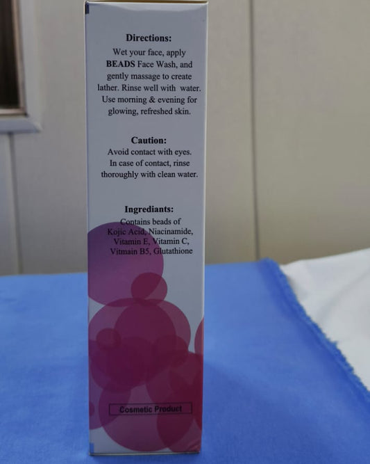 Beads Whitening Face Wash (120 ml)