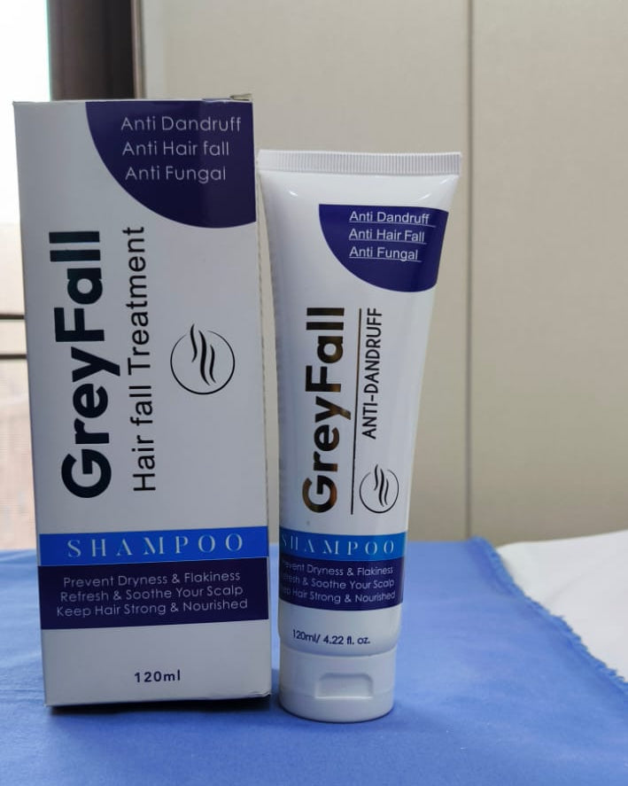 Greyfall Hairfall Treatment Shampoo (120 ml)