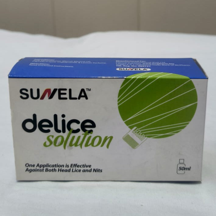 lice treatment with Delice Solution