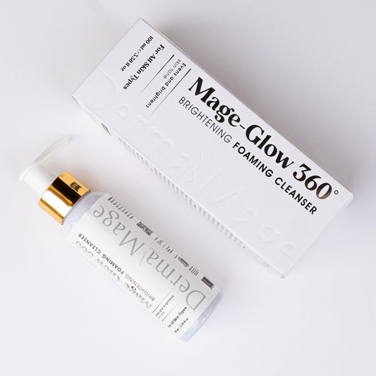 skin with Mage Glow 360 Brightening
